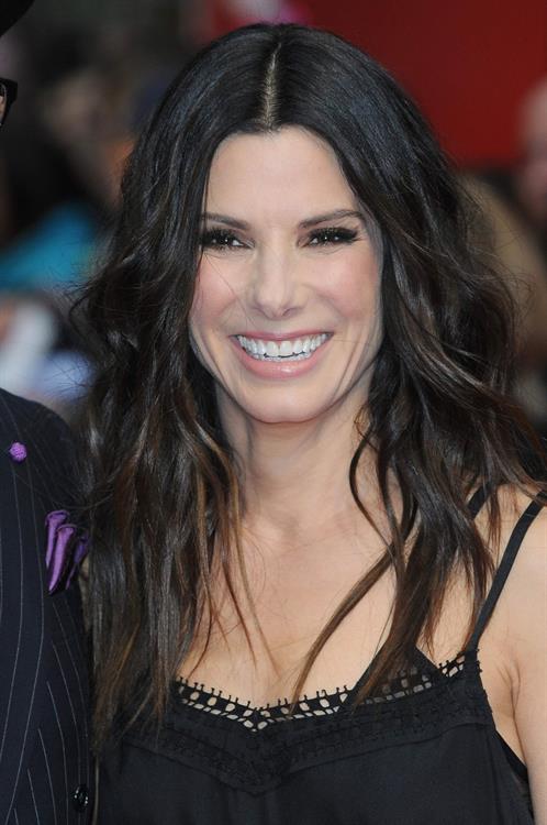 Sandra Bullock attends a gala screening of 'The Heat' at The Curzon Mayfair in London June 13, 2013 