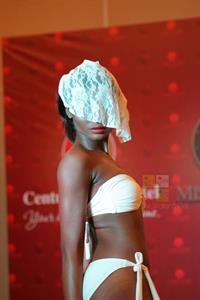 Eucharia Akani in a bikini