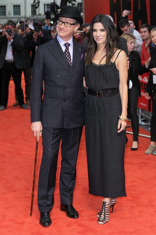 Sandra Bullock attends a gala screening of 'The Heat' at The Curzon Mayfair in London June 13, 2013 