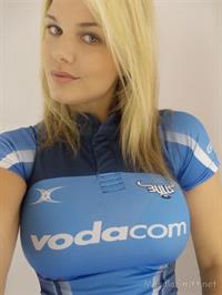 Irene Nell taking a selfie