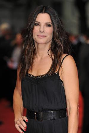Sandra Bullock attends a gala screening of 'The Heat' at The Curzon Mayfair in London June 13, 2013 