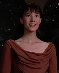 Jaime Hubbard played Salia in an episode of Star Trek the Next Generation - The Dauphin.  Wil Wheaton (Wesley Crusher) later recalled,  I used to get a lot of mileage out of this joke I'd tell at conventions. The first girl that Wesley fell in love with turned out to be a shape-shifter who turned into a hideous monster, y'know after he had exposed his soul to her. Which happened a lot to me in my personal life. And I was glad Star Trek was able to capture that parallel. 