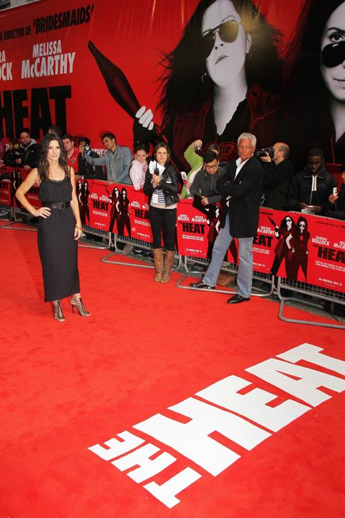 Sandra Bullock attends a gala screening of 'The Heat' at The Curzon Mayfair in London June 13, 2013 