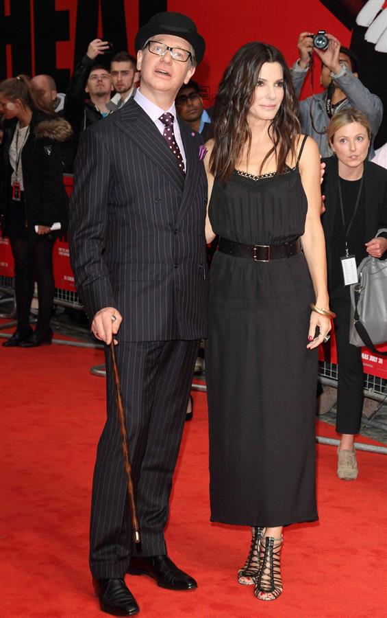 Sandra Bullock attends a gala screening of 'The Heat' at The Curzon Mayfair in London June 13, 2013 