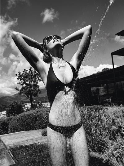 Alexina Graham in a bikini