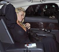 Abigail Clancy leaving Harry's Bar London on July 13, 2011