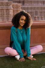 Georgia in Pink Jeans