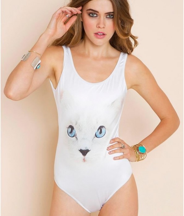 Victoria Lee in a bikini