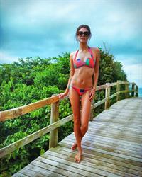 Daniela Braga in a bikini