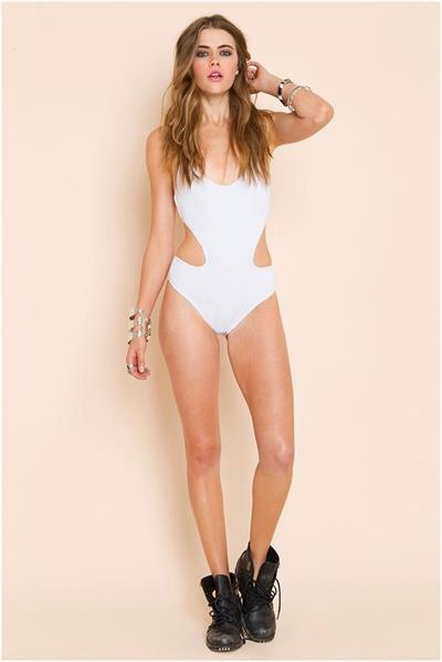 Victoria Lee in a bikini