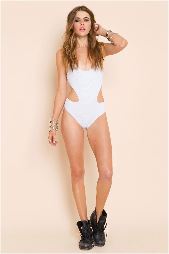 Victoria Lee in a bikini