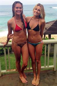Alana Blanchard in a bikini