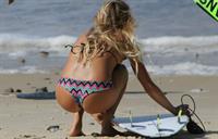 Alana Blanchard in a bikini - ass