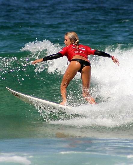 Alana Blanchard in a bikini - ass