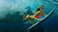 Alana Blanchard in a bikini