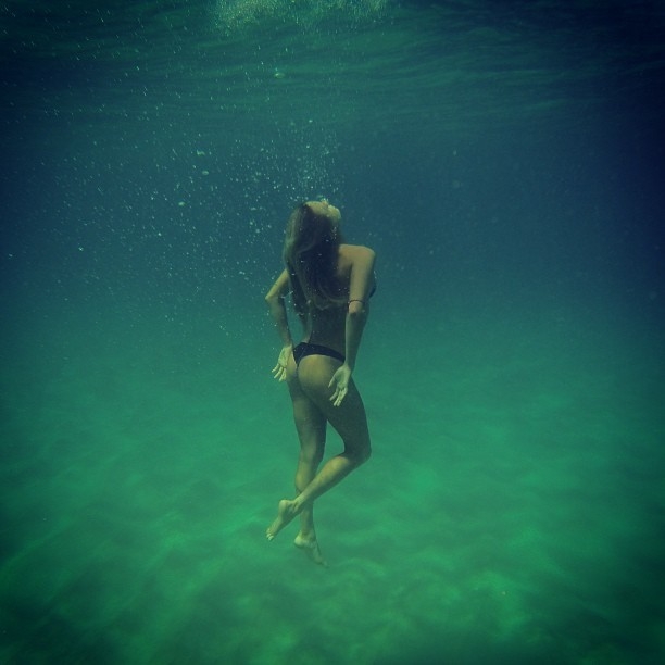 Alana Blanchard in a bikini - ass