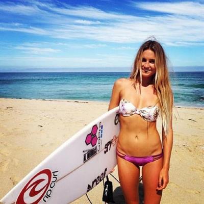 Alana Blanchard in a bikini