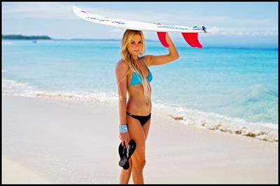 Alana Blanchard in a bikini