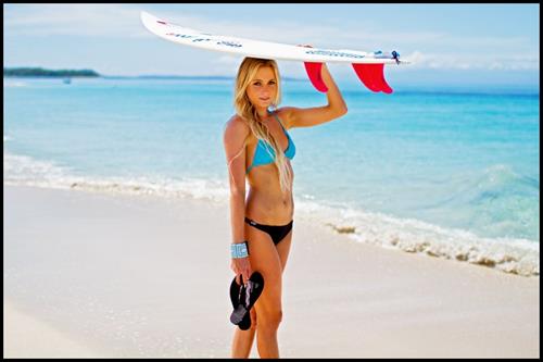 Alana Blanchard in a bikini