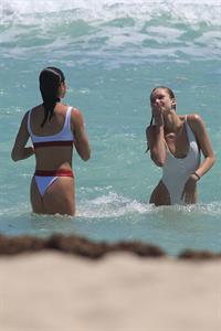 Josie Canseco in a bikini