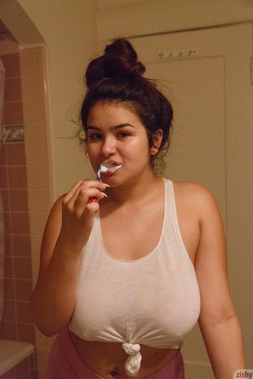 Mercedes Llano in a Dress