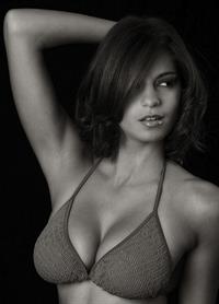 Nicci Pisarri in a bikini