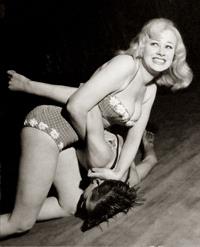 Anonymous in lingerie