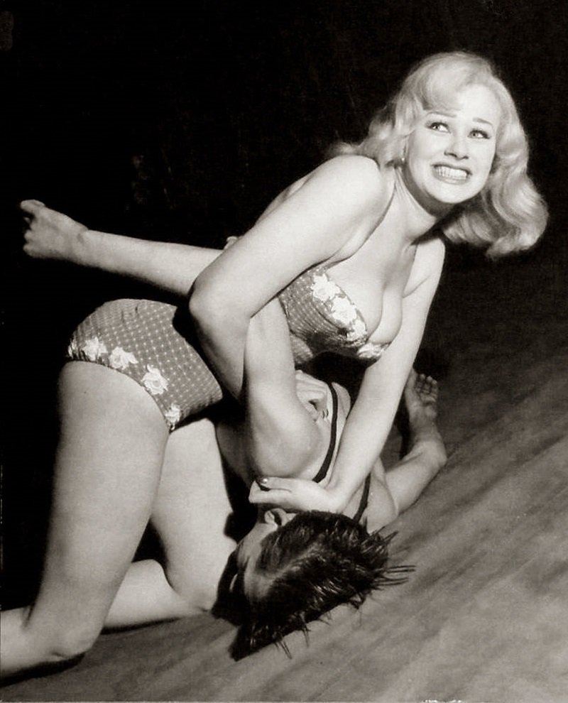 Anonymous in lingerie