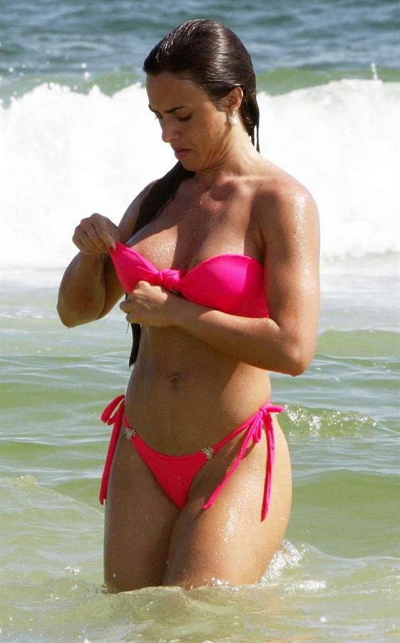 Nicole Bahls in a bikini