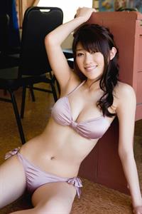 Mikie Hara in a bikini