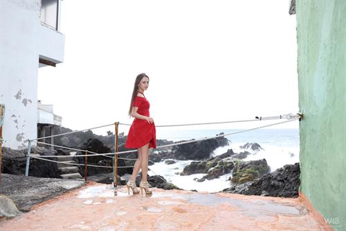 Girl In Red - Free preview - WATCH4BEAUTY | Nude Art Magazine