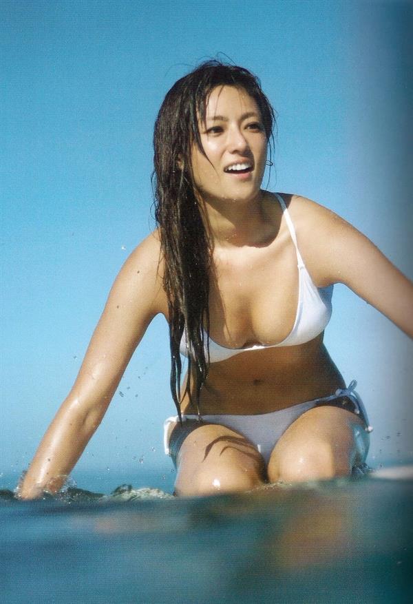 Kyoko Fukada in a bikini