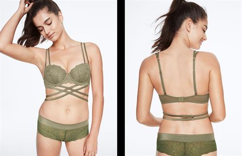 Maia Cotton in lingerie