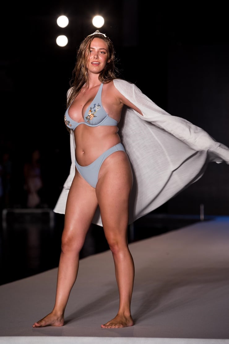 Raine Michaels in a bikini