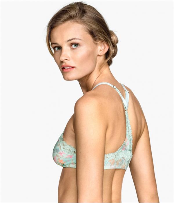 Edita Vilkeviciute in lingerie