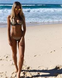 Sarah Kohan in a bikini