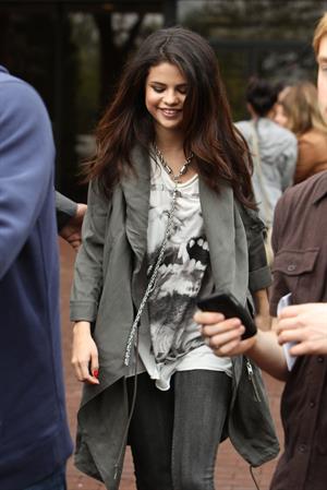 Selena Gomez - Spotted on a promotional tour in Boston (10.05.2013) 