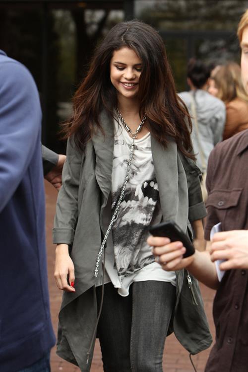 Selena Gomez - Spotted on a promotional tour in Boston (10.05.2013) 