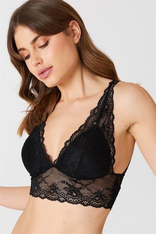 Maja Krag in lingerie