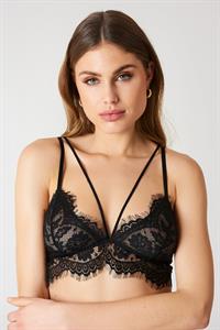 Maja Krag in lingerie