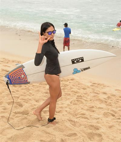 Heidy De la Rosa in a bikini