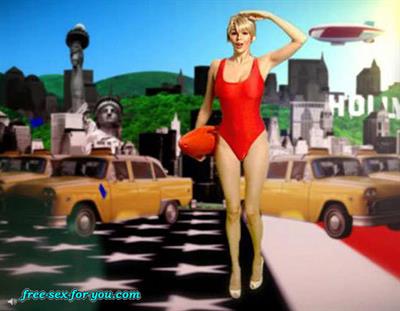 Keeley Hazell in a bikini