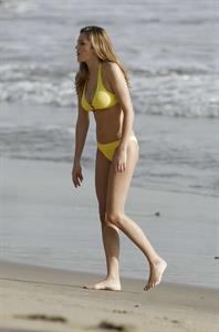 Keeley Hazell in a bikini