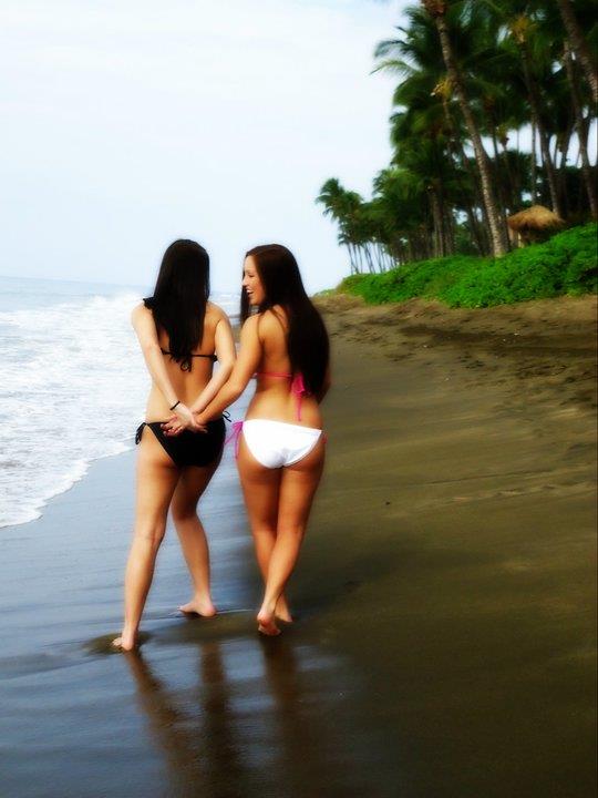 Anonymous in a bikini - ass