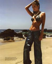 Julia Lescova in a bikini