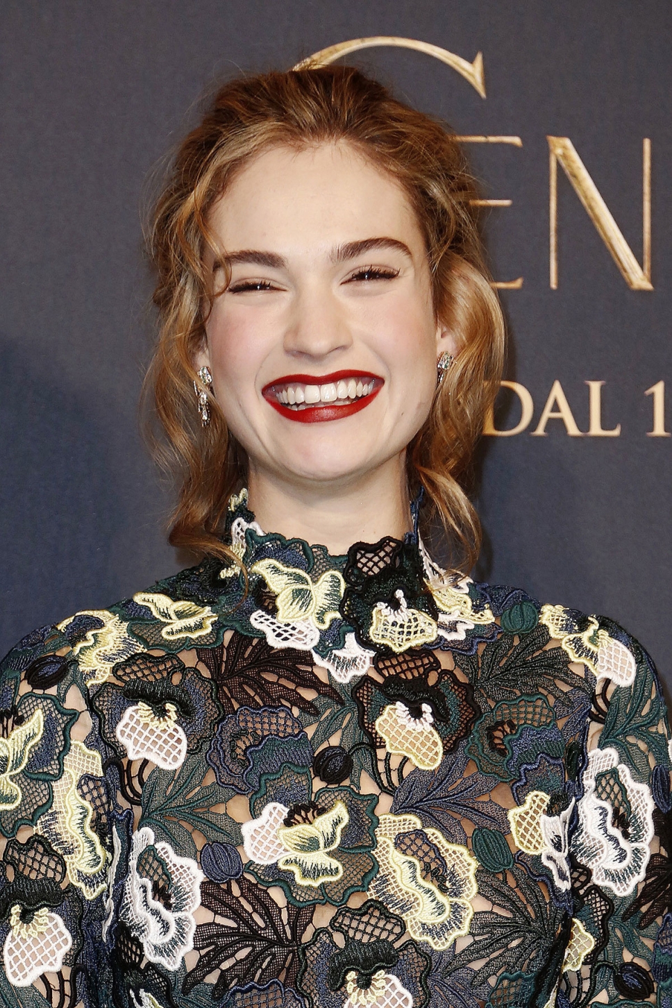 Lily James Pictures. 