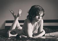 Ana-Maria Ilinca in lingerie