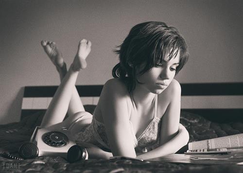 Ana-Maria Ilinca in lingerie