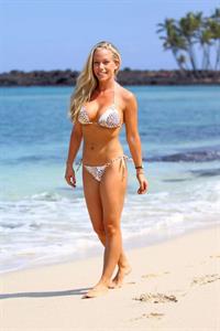 Kendra Wilkinson in a bikini