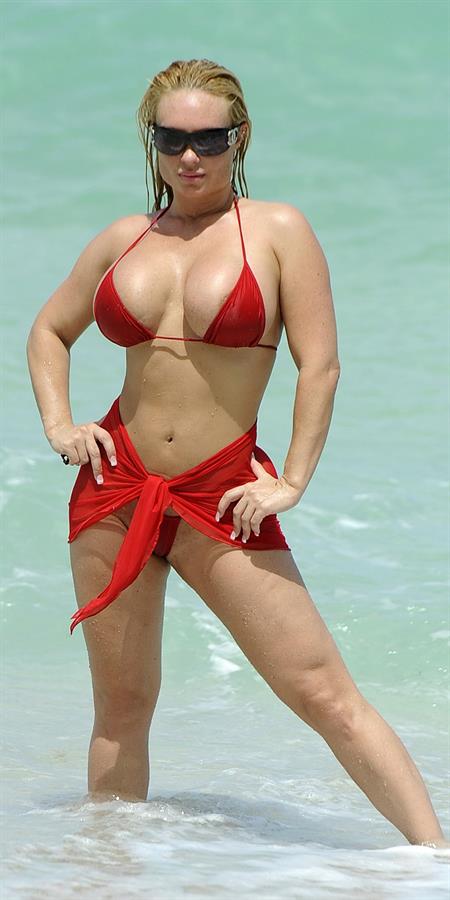 Nicole Coco Austin in a bikini
